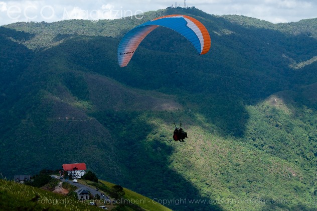 Parapente en El Jarillo
